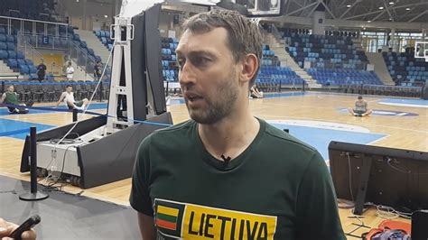 Krepšinio rinktinės treneris Mindaugas Brazys apie vengrus Labai