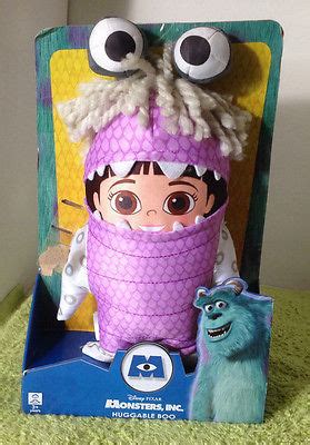 Walt Disney Pixar Monsters Inc Huggable Boo Talking Plush Toy Nip