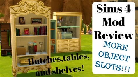 More Object Slots The Sims 4 Mod Review Youtube