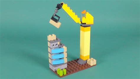 Lego Tower Crane Building Instructions Lego Classic 10697 How To