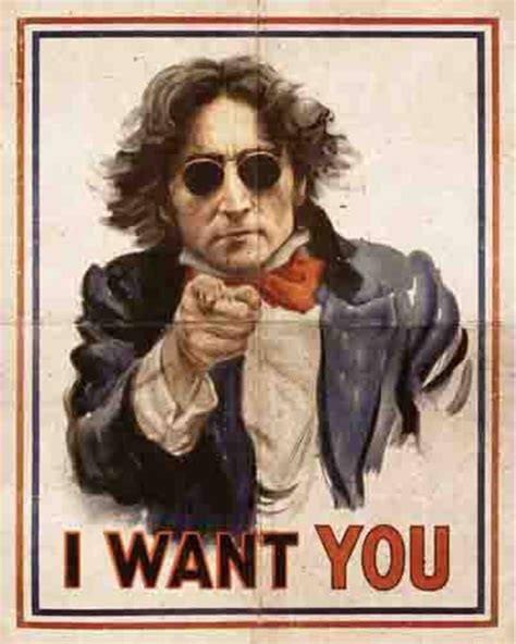 Vintage John Lennon Beatles Poster Digital Art Print Retro Etsy