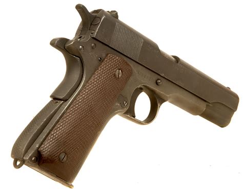 Rare Deactivated Wwi And Wwii Colt M1911 Manufactured By