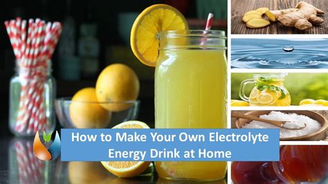 How To Make Your Own Electrolyte Energy Drink At Home With Easy Steps