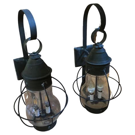 Unused Pair Of Artolier Outdoor Carriage Lanterns At 1stdibs