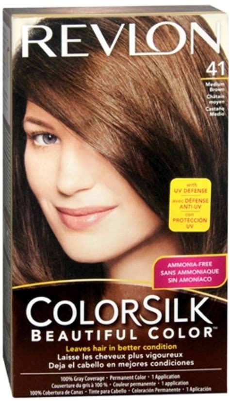 Buy Revlon Colorsilk Hair Color 41 Medium Brown 1 Each Pack Of 4 Online