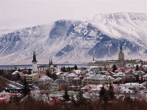 Photo Of The Day Snowy Reykjavik