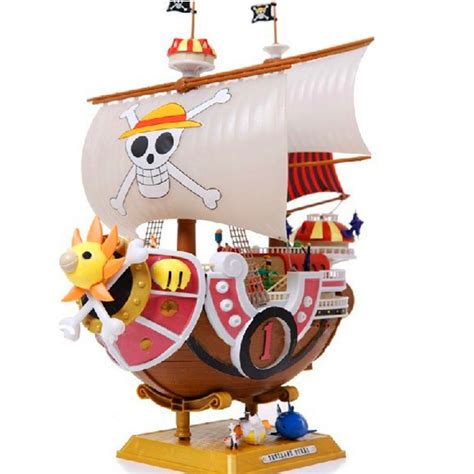 Cm One Piece Thousand Sunny Luffy Pirate Ship Model Boat Pvc Action