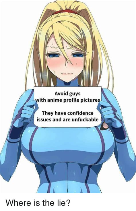 Avoid Guys Ith Anime Profile Pictures They Have Confidence