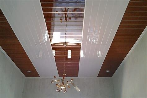 model plafon pvc ruang tamu minimalis pvc ceiling design false