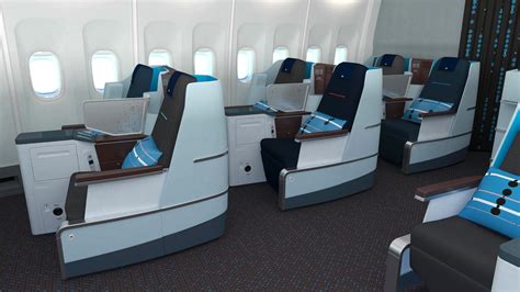 Business Class Cabin On A Picture Of Klm Royal Dutch Airlines My Xxx