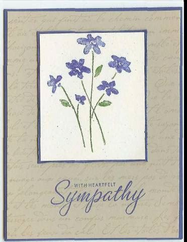 If you know the person well, you may simply. Sympathy Card/Close As a Memory by suesstampin - at Splitcoaststampers