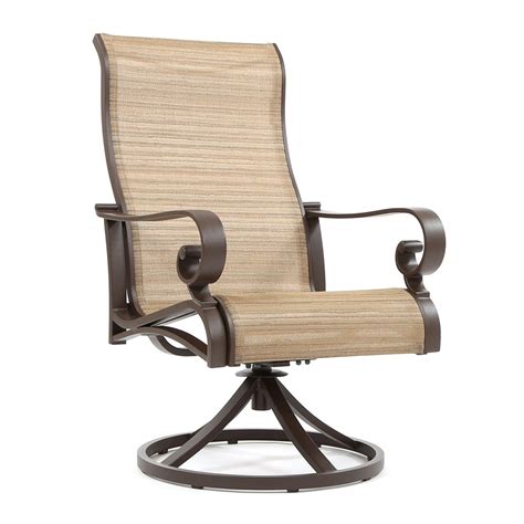 Phi villa outdoor cast aluminum extra wide rocker swivel chairs. Sling Back Swivel Rocker Patio Chairs - Patio Ideas