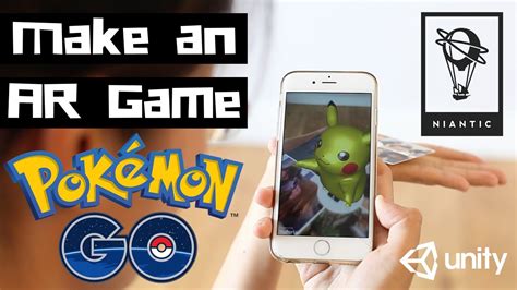 pokemon go how to make a game with augmented reality ar in unity ep 2 youtube