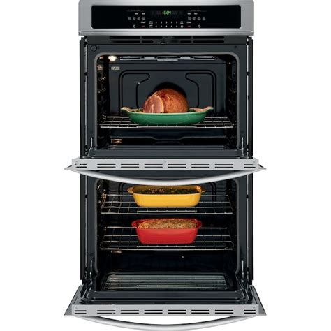 Frigidaire 30 In Self Cleaning Double Electric Wall Oven Stainless