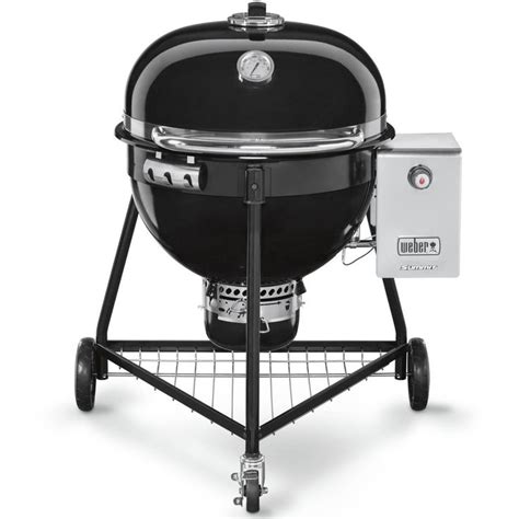 Weber Summit 24 Inch Kamado E6 Charcoal Grill With Stand 18201001