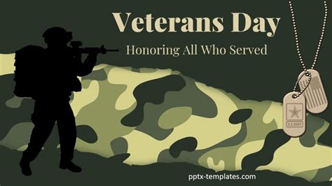 Veterans Day Powerpoint Template Free Download