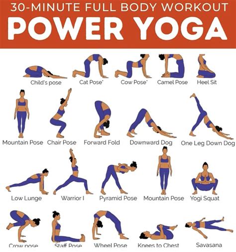 Easy Yoga Poses For Full Body Power Yoga Poses Easy Yoga Poses Easy