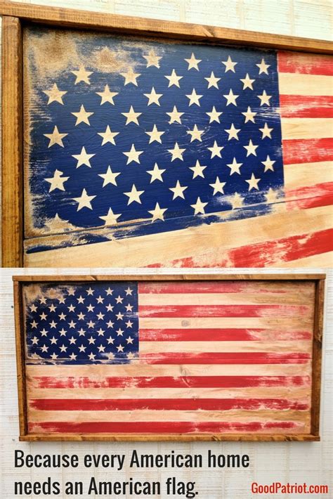 Our Rustic Take On The American Flag Hand Painted And Distressed To