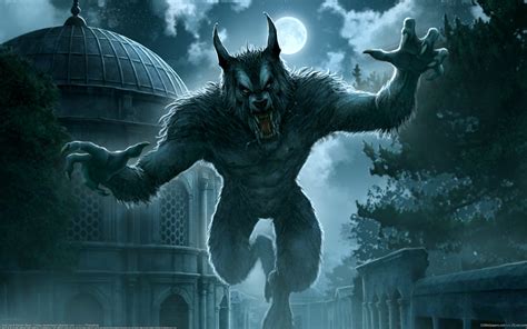 Dark Werewolf Hd Wallpaper