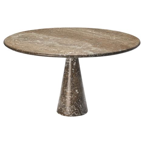 Italian Pedestal Dining Table In Marble For Sale At 1stdibs