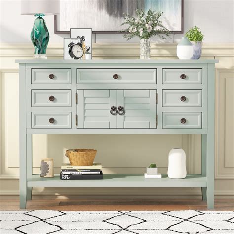 45 Console Table For Entryway Wood Entryway Foyer Table With 7