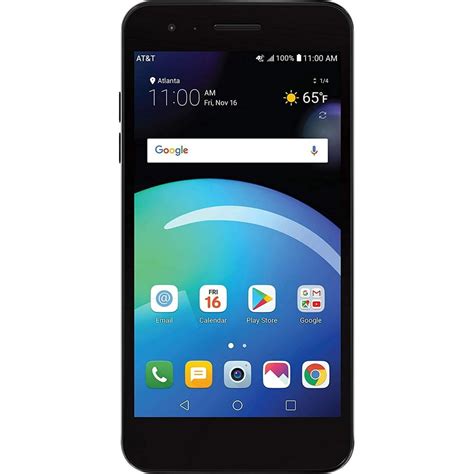 Lg Phoenix 4 Atandt Prepaid Android Smartphone 16gb 4g Lte Black