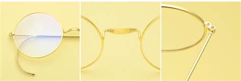 48mm 50mm Wire Rim Antique Vintage Round Gold Gunmetal Eyeglass Frame