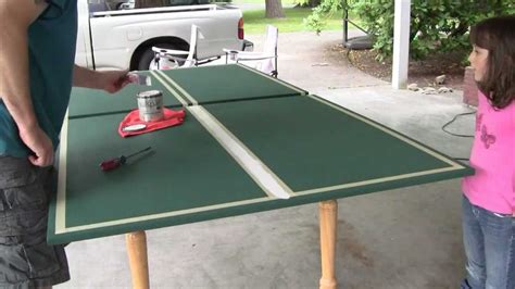 Diy Concrete Ping Pong Table Diy Concrete Ping Pong Table Youtube