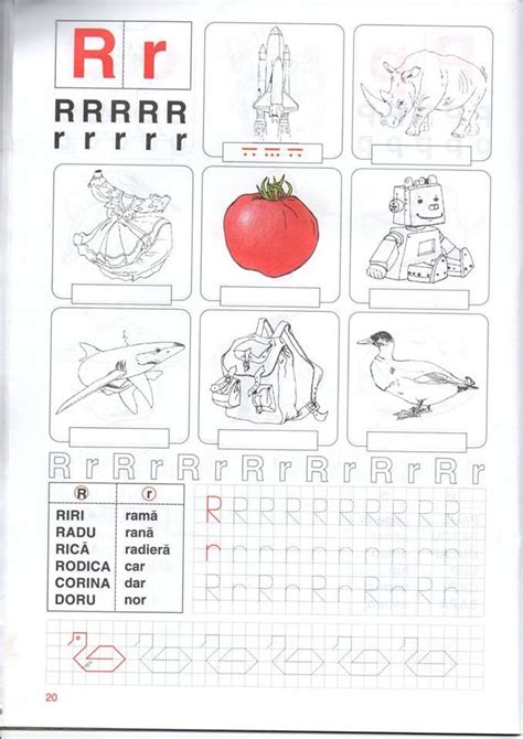 Fise Clasa Pregatitoare Letter Worksheets For Preschool Preschool