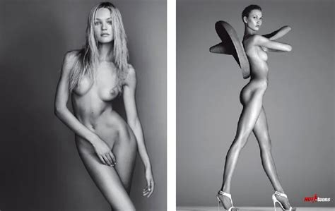 Supermodel Karlie Kloss Nude Boobs Modeling Pictures