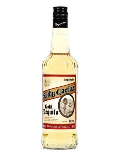 Spiky Cactus Gold Tequila 70cl • Capt Caruana And Tgb