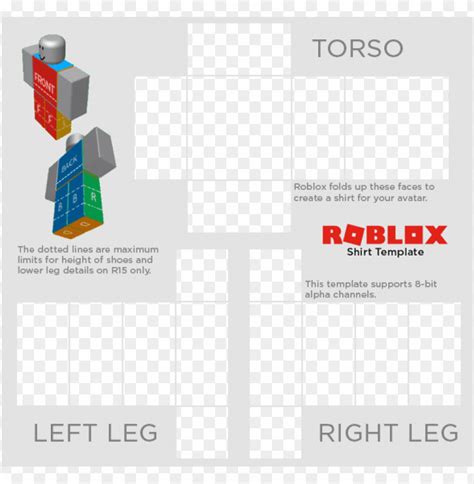 Roblox Shirt Template Transparent Download September 2022