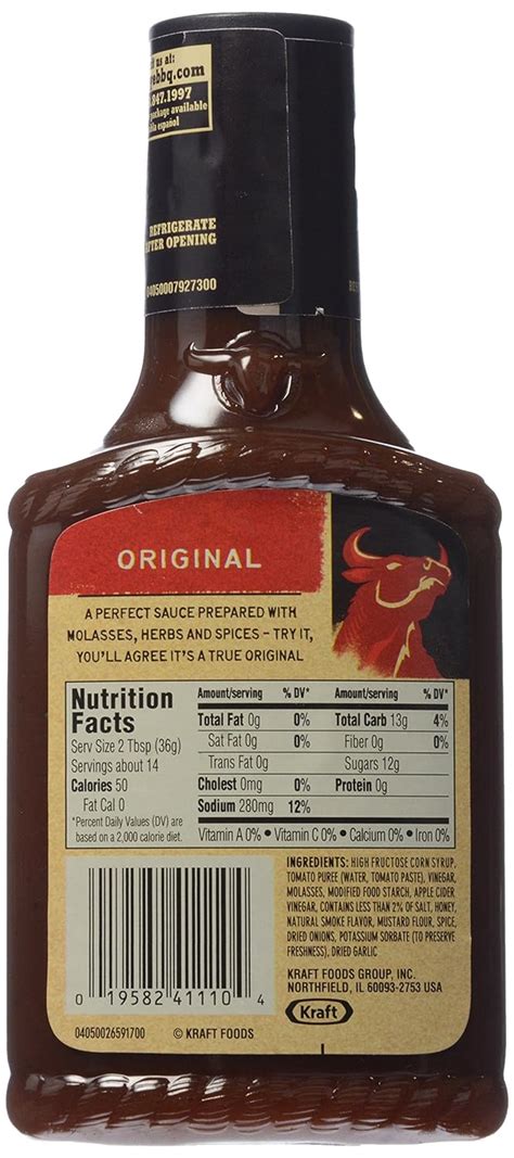The Best Ideas For Bbq Sauce Nutrition Best Recipes Ideas And Collections
