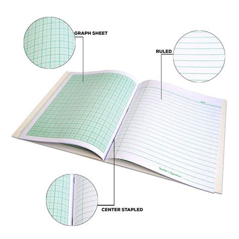 Graph Book August School And Office Stationery