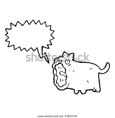 Screaming Cat Cartoon Stock Vector Royalty Free 92863144 Shutterstock