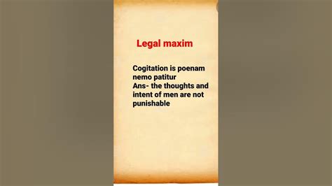 Legal Maximlaw Maxim Youtube