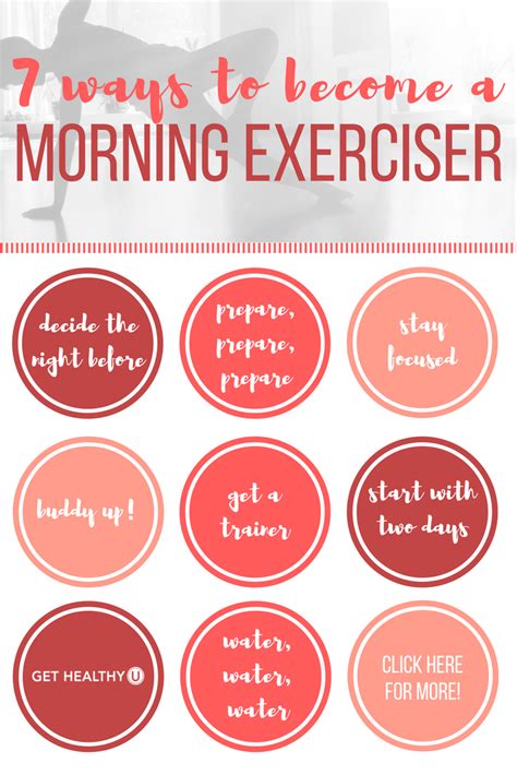 Best 7 Tricks To Become An Early Morning Exerciser Morning Workout