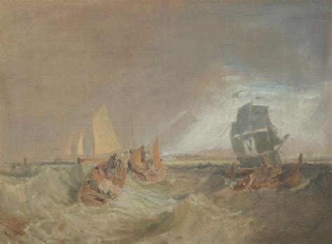 ‘shipping At The Mouth Of The Thames Joseph Mallord William Turner C