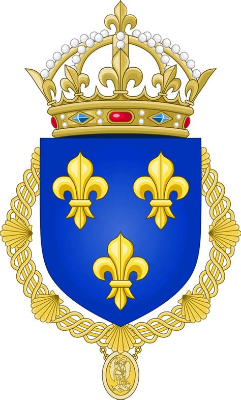 Lesser Coat Of Arms Of France 1515 1574 Исторические гербы Франции