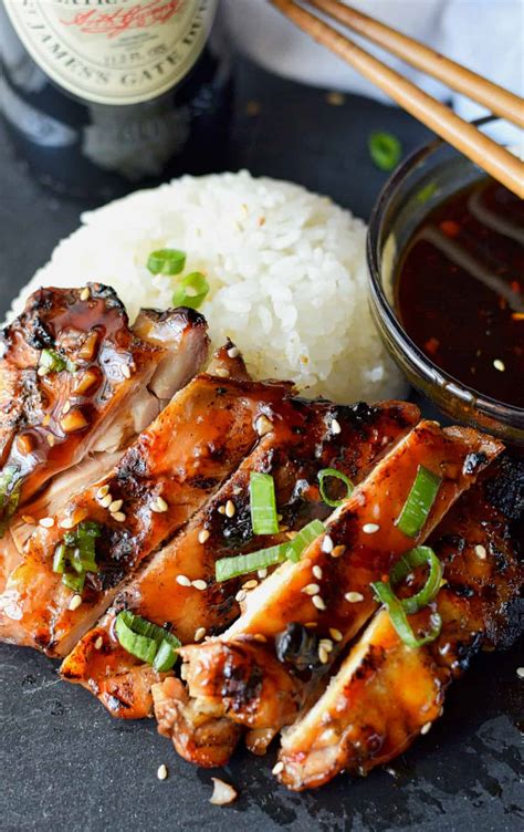 Grilled Teriyaki Chicken Recipe Butter Your Biscuit