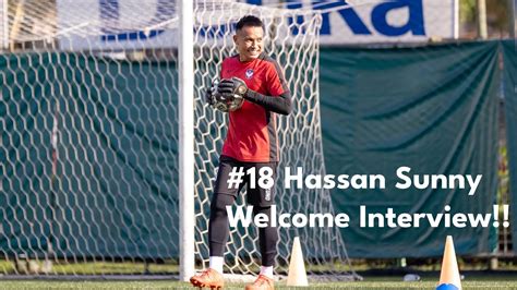 Hassan Sunny Welcome Interview ハッサンサニー選手 ショートインタビュー！ Youtube