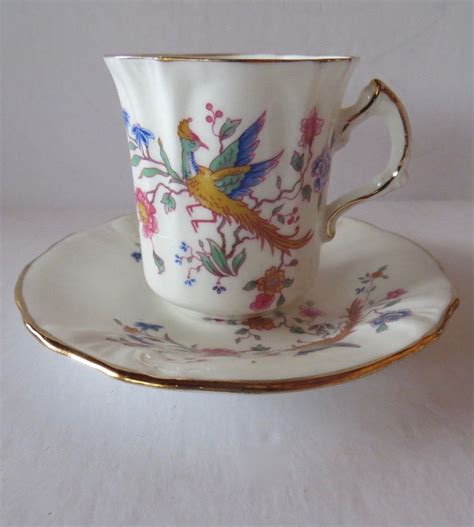 Exquisite Hammersley Peacock Bone China Espresso Cup And Etsy Canada
