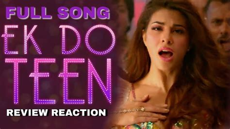 Ek Do Teen Full Song Baaghi 2 Jacqueline Fernandez Tiger Shroff