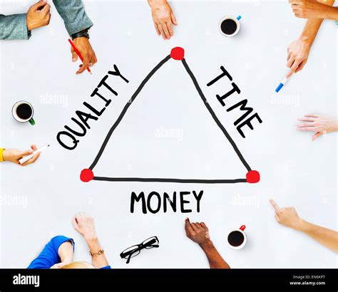 Group Of People And Three Concepts Stock Photo Alamy