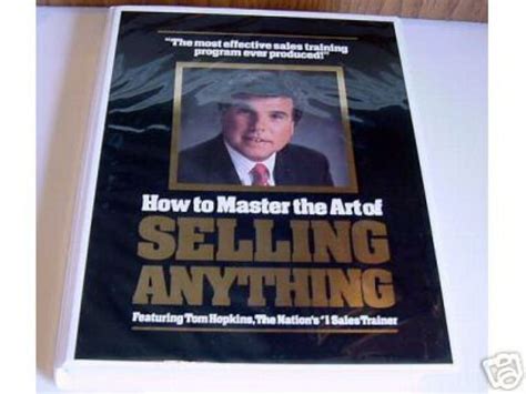 Tom Hopkins Master The Art Of Selling Anything 12 Tapes 12 Cds