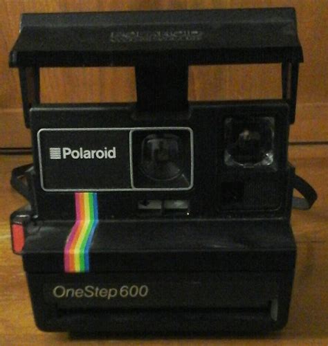 Vintage Rainbow Polaroid Onestep 600 Land Camera Cameras And Photo
