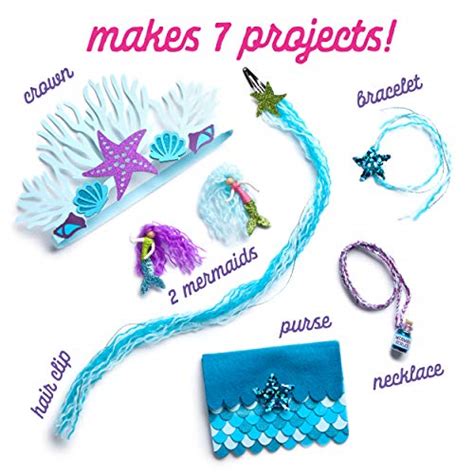 Craft Tastic I Love Mermaids Craft Kit For Kids Everything Included
