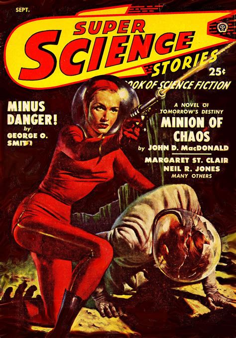 Startling Stories Vintage Science Fiction Pulp Cover