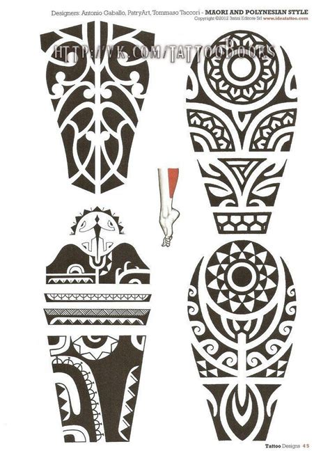 Tribal Maori And Polynesian 63 фотографии Polynesian Tattoo Designs