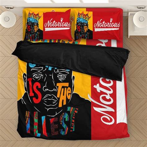 Notorious Biggie Smalls Is The Illest Vibrant Bedclothes Rappers Merch
